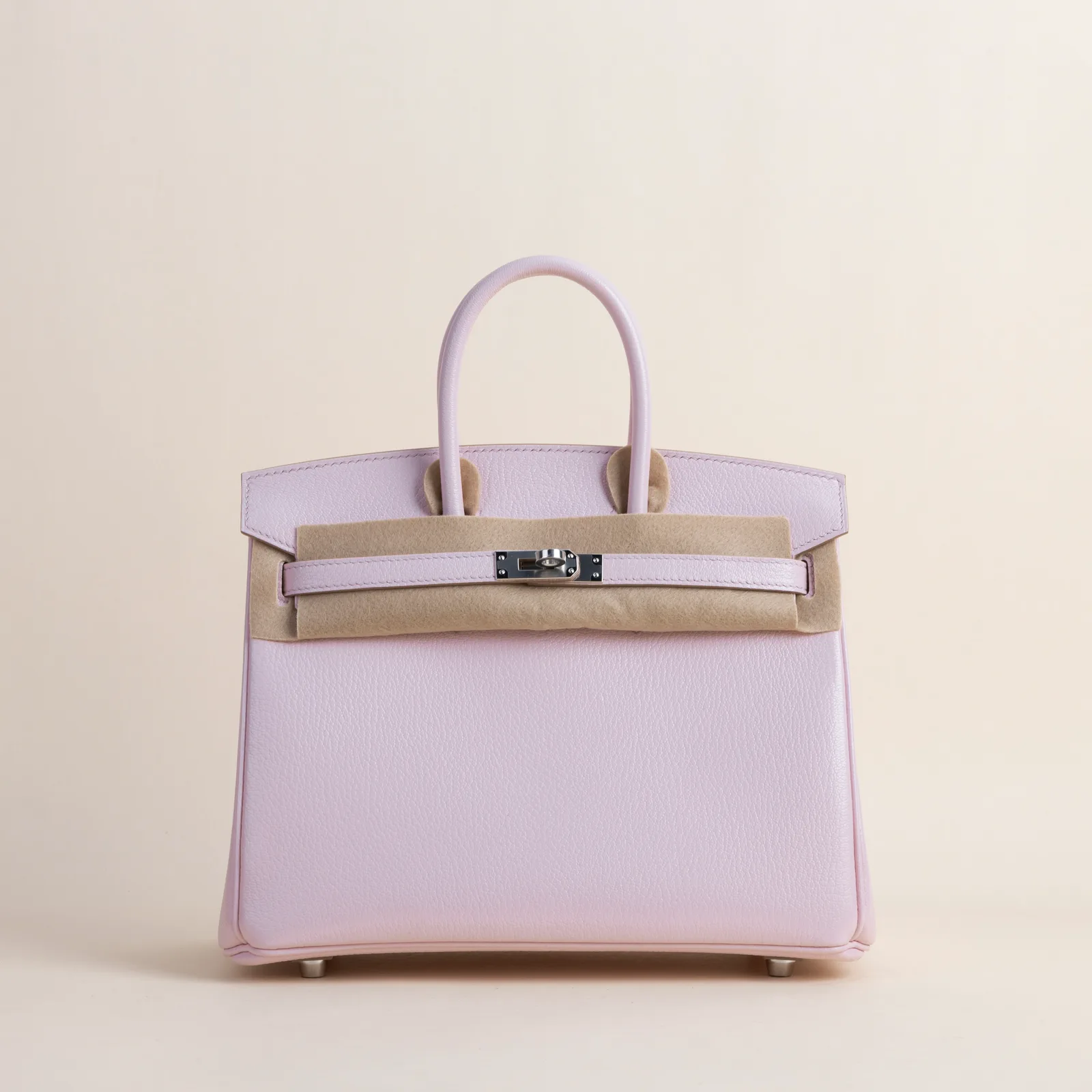 Birkin 25cm Chevre M7 Rose darling PHW, Birkin series, M7 Rose darling colorway, Chevre leather, Silver hardware, 25cm size, hero image