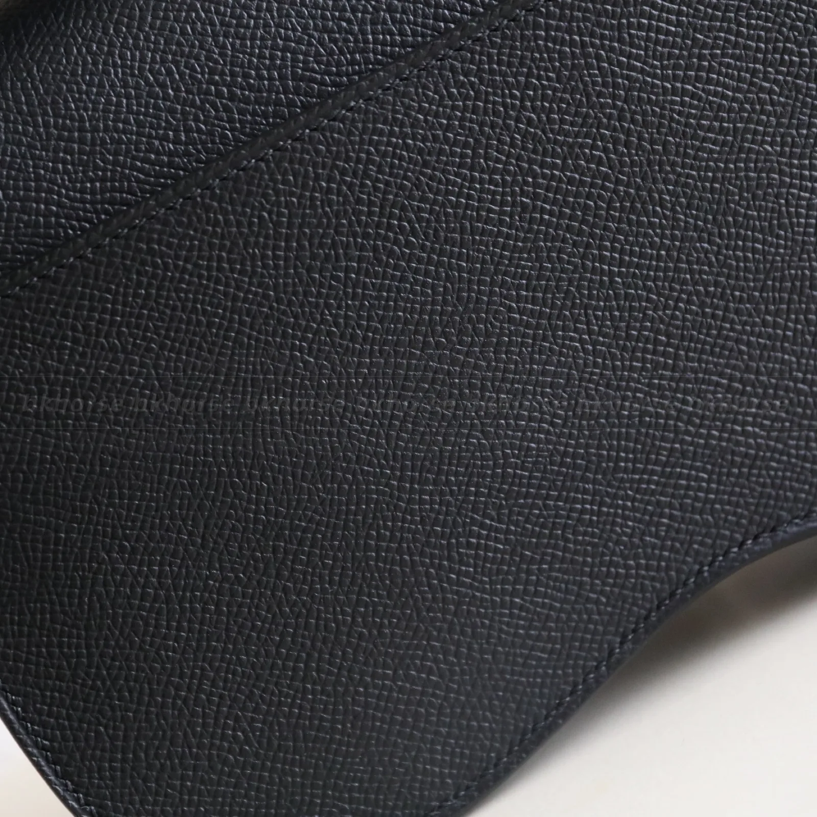 Della Cavalleri Elan 22 Black Epsom Silver Hardware, Other series, Noir colorway, Epsom leather, phw hardware, detail view 10