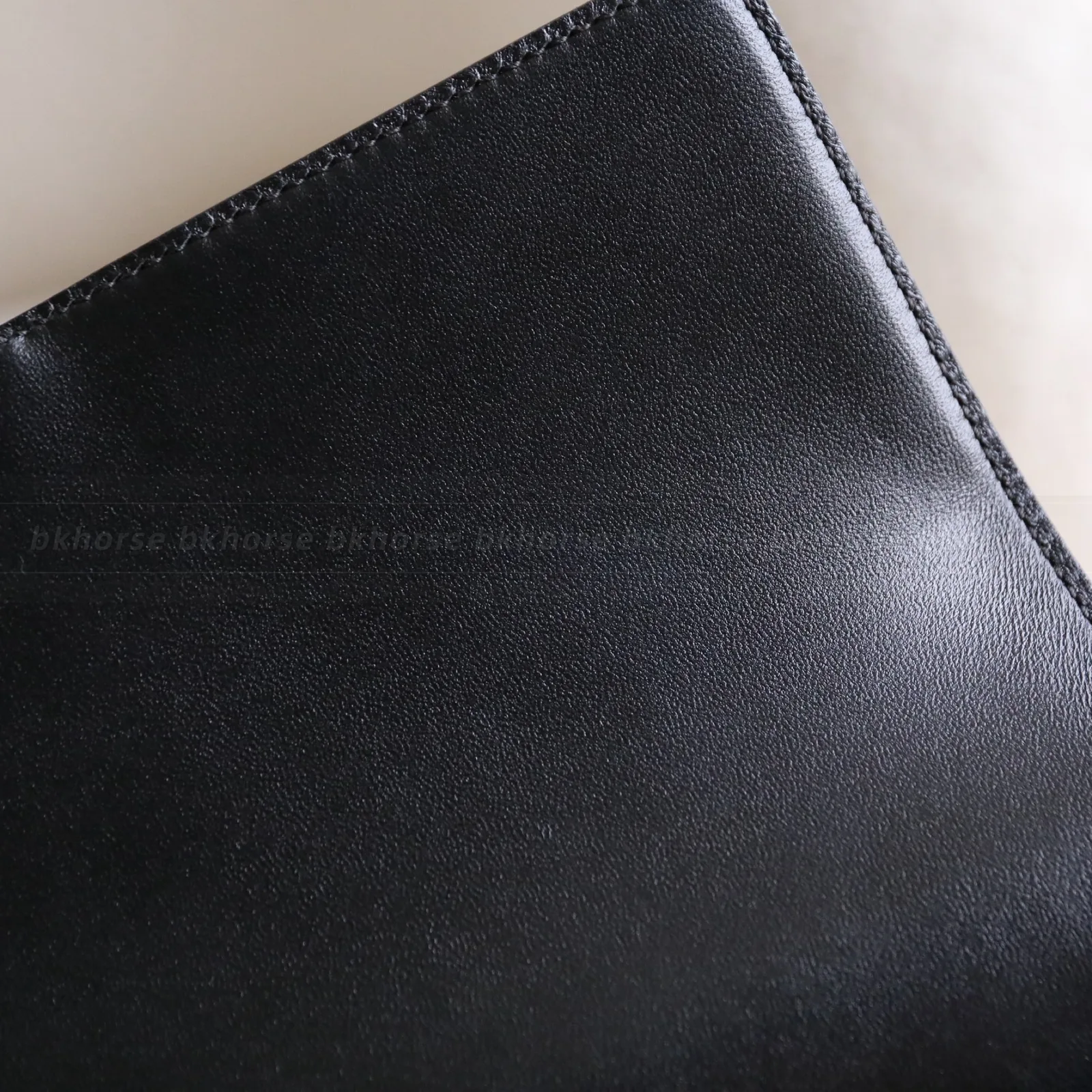 Della Cavalleri Elan 22 Black Epsom Silver Hardware, Other series, Noir colorway, Epsom leather, phw hardware, detail view 11