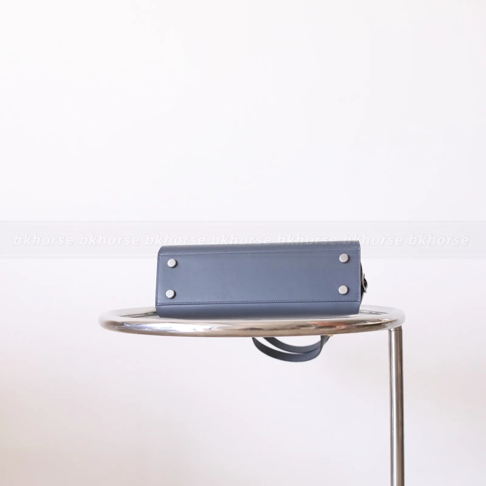 Tablier Sellier Ardoise Hunter Leather And Canvas Silver Hardware, Other 시리즈, Silver 컬러, Tablier Sellier Ardoise Hunter Leather And Canvas Silver Hard