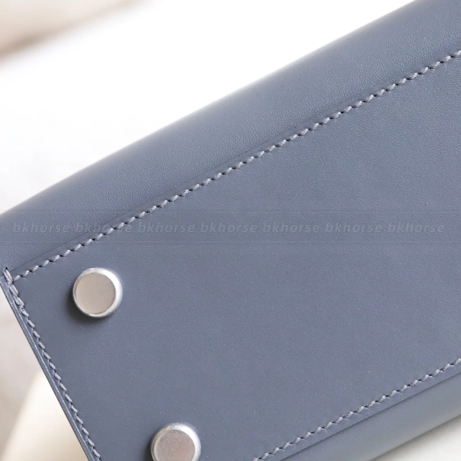 Tablier Sellier Ardoise Hunter Leather And Canvas Silver Hardware, Other 시리즈, Silver 컬러, Tablier Sellier Ardoise Hunter Leather And Canvas Silver Hard